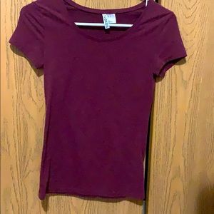 H&M basic divided t-shirt